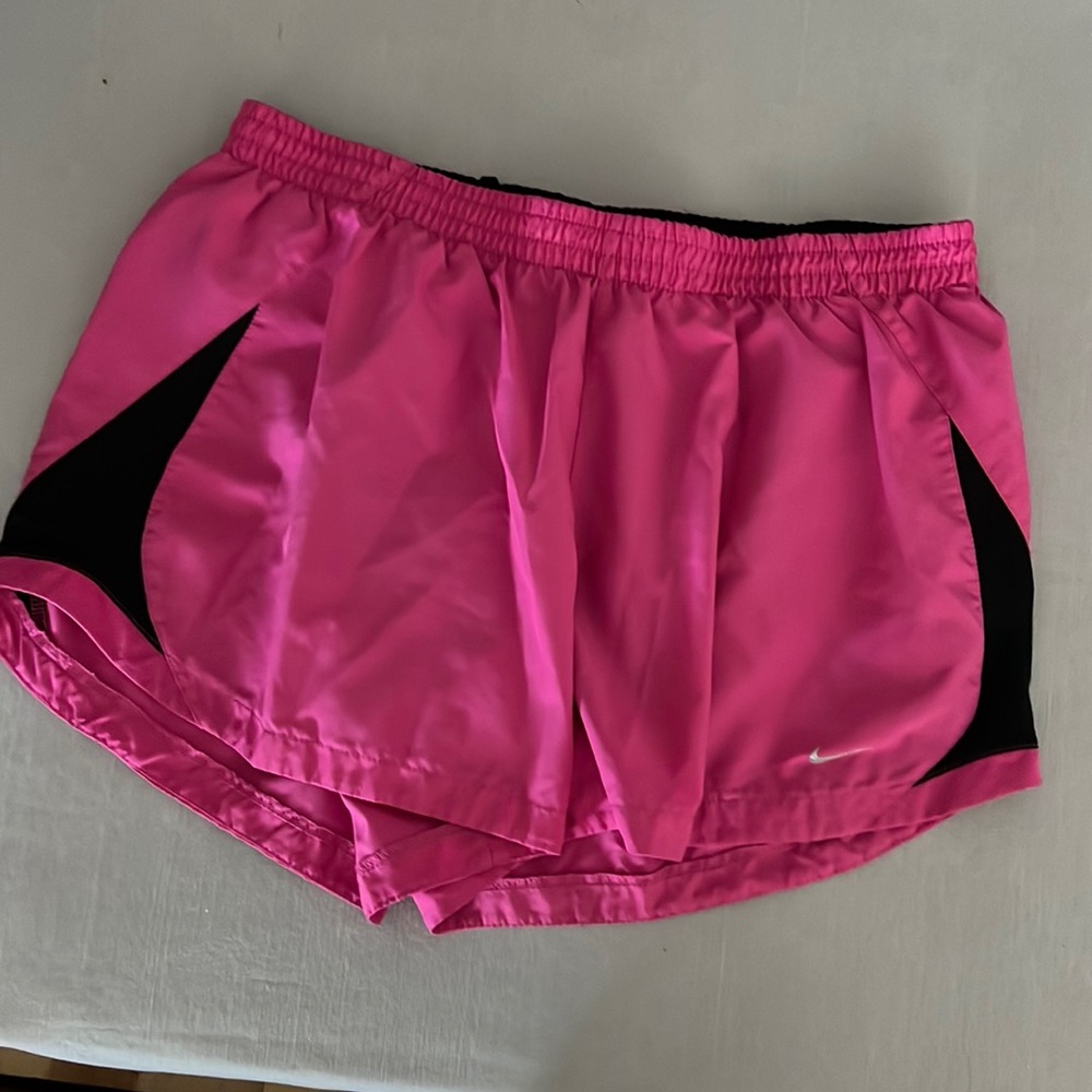 Nike pink shorts